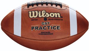 Wilson WTF1233B GST Practice Deri Amerikan Futbol Topu
