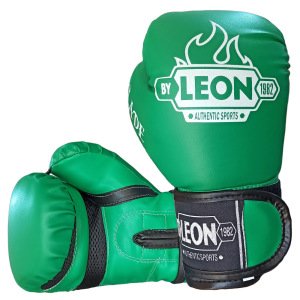 Leon Blade Training Boks, Kick Boks ve Muay Thai Eldiveni Yeşil