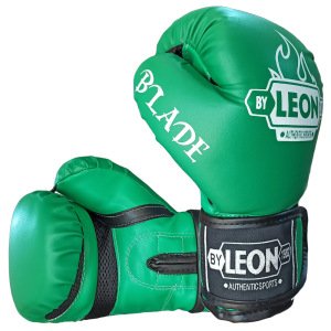 Leon Blade Training Boks, Kick Boks ve Muay Thai Eldiveni Yeşil