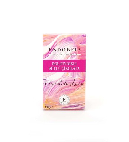 Endorfia Bol Fındıklı Sütlü Tablet Çikolata 150 Gr