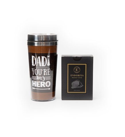 Babaya Hediye Özel Tasarım Termos Bardak & Premium Kahve