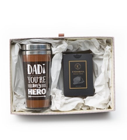 Babaya Hediye Özel Tasarım Termos Bardak & Premium Kahve