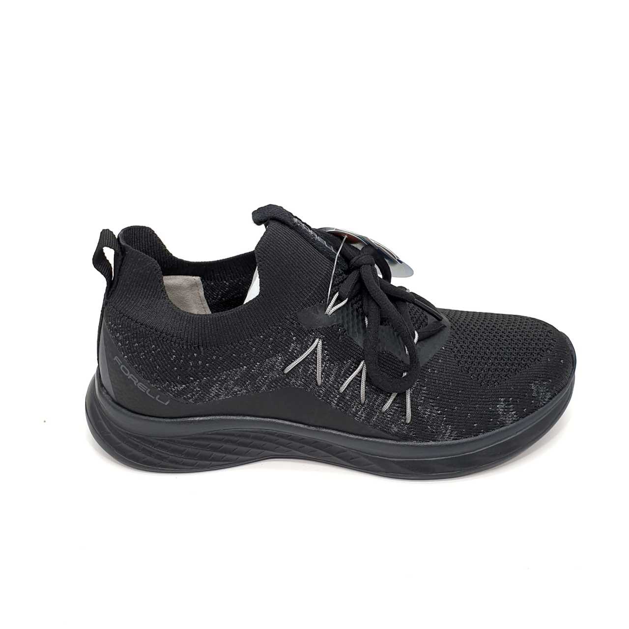 FORELLİ Nil-G Anatomik Siyah Tekstil Yürüyüş Ayakkabısı