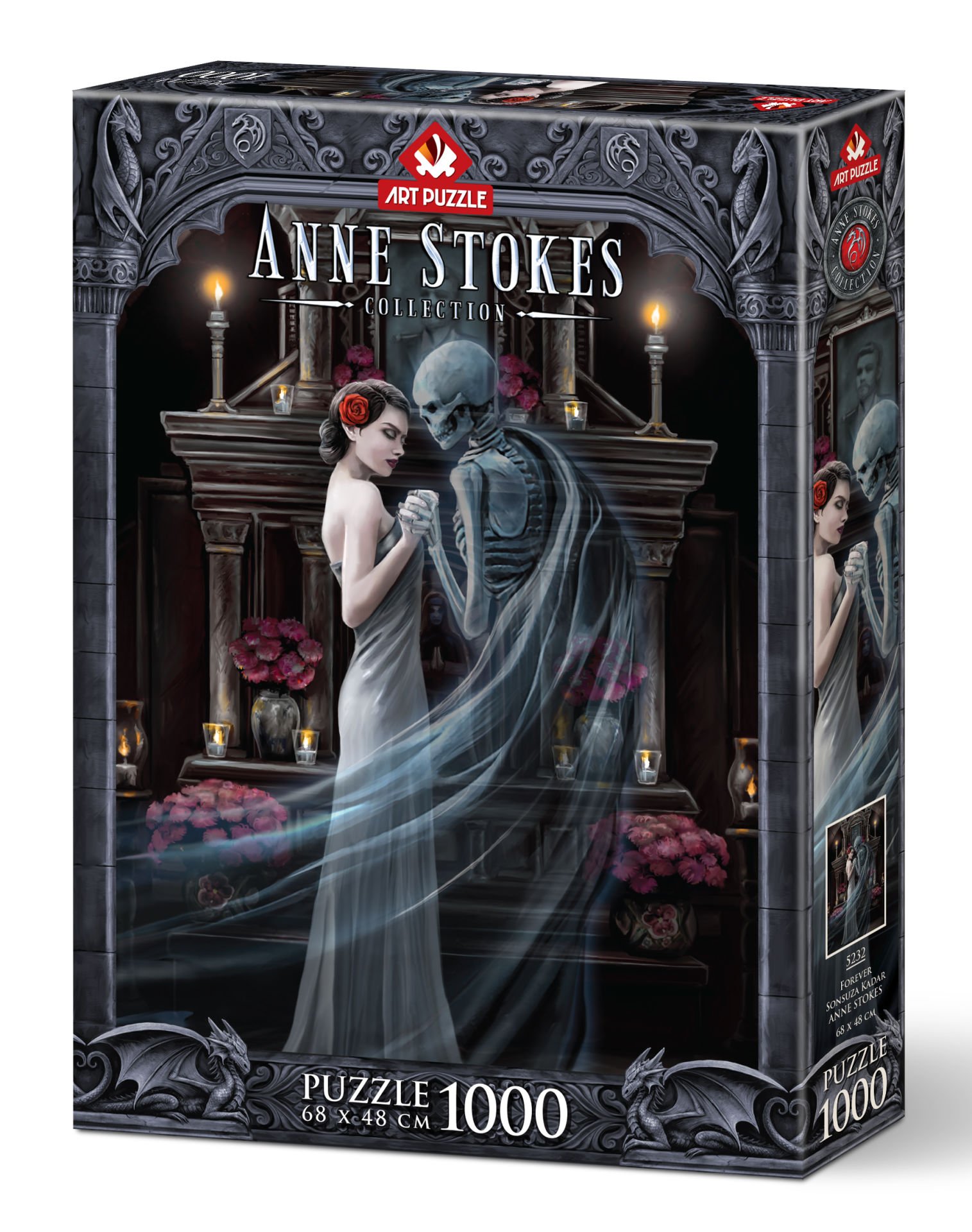 Art Puzzle Anne Stokes Sonsuza Kadar 1000 Parça Puzzle