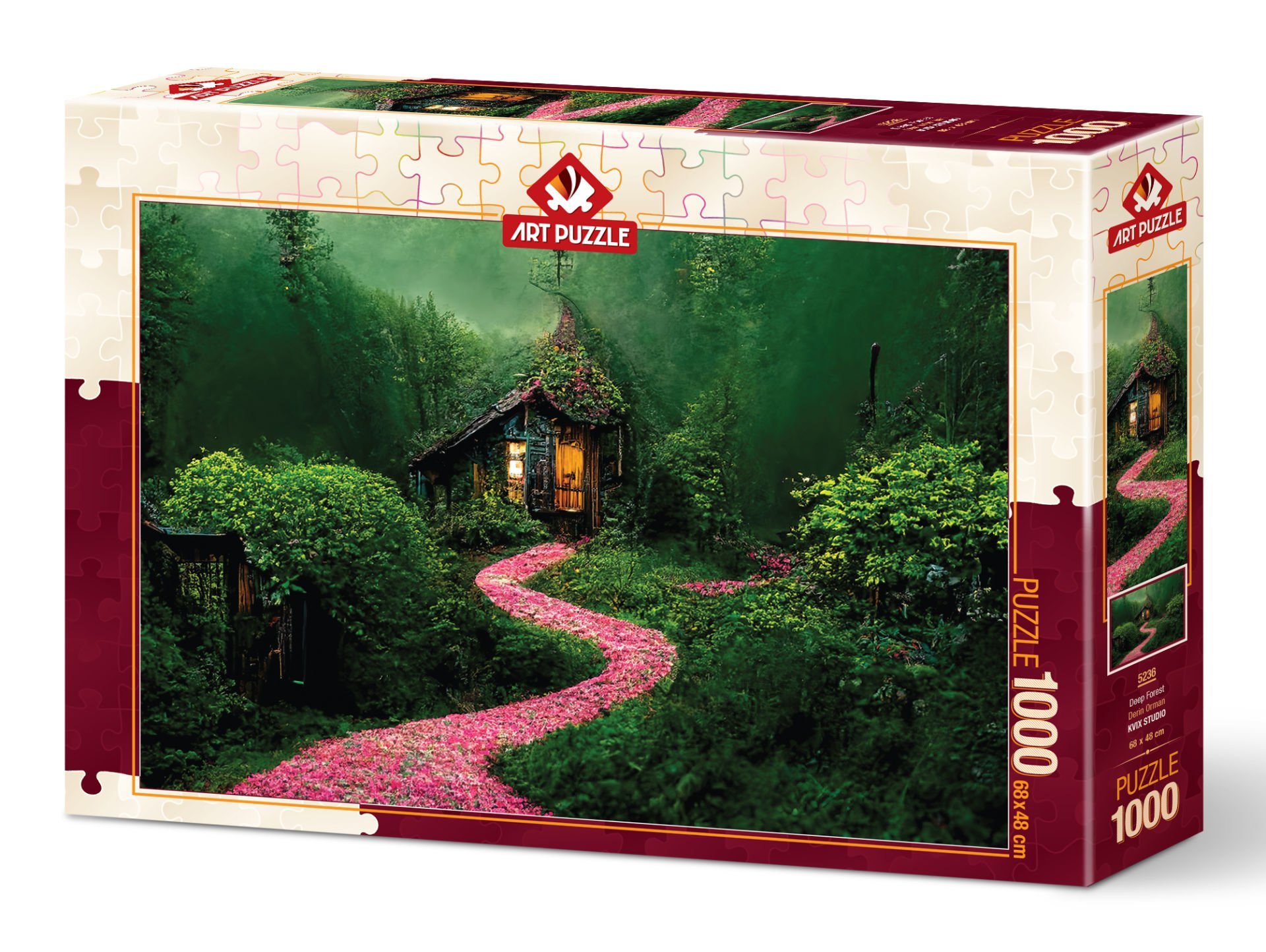 Art Puzzle Derin Orman 1000 Parça Puzzle