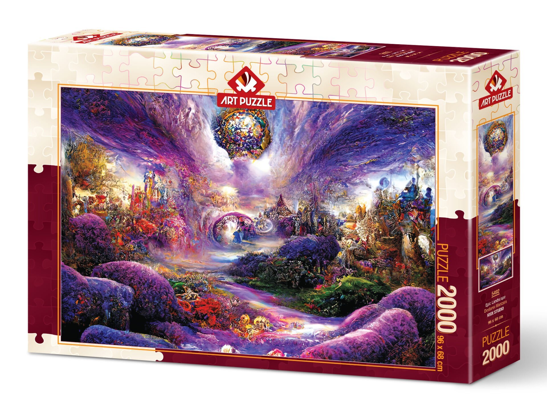 Art Puzzle Destansı Manzara 2000 Parça Puzzle