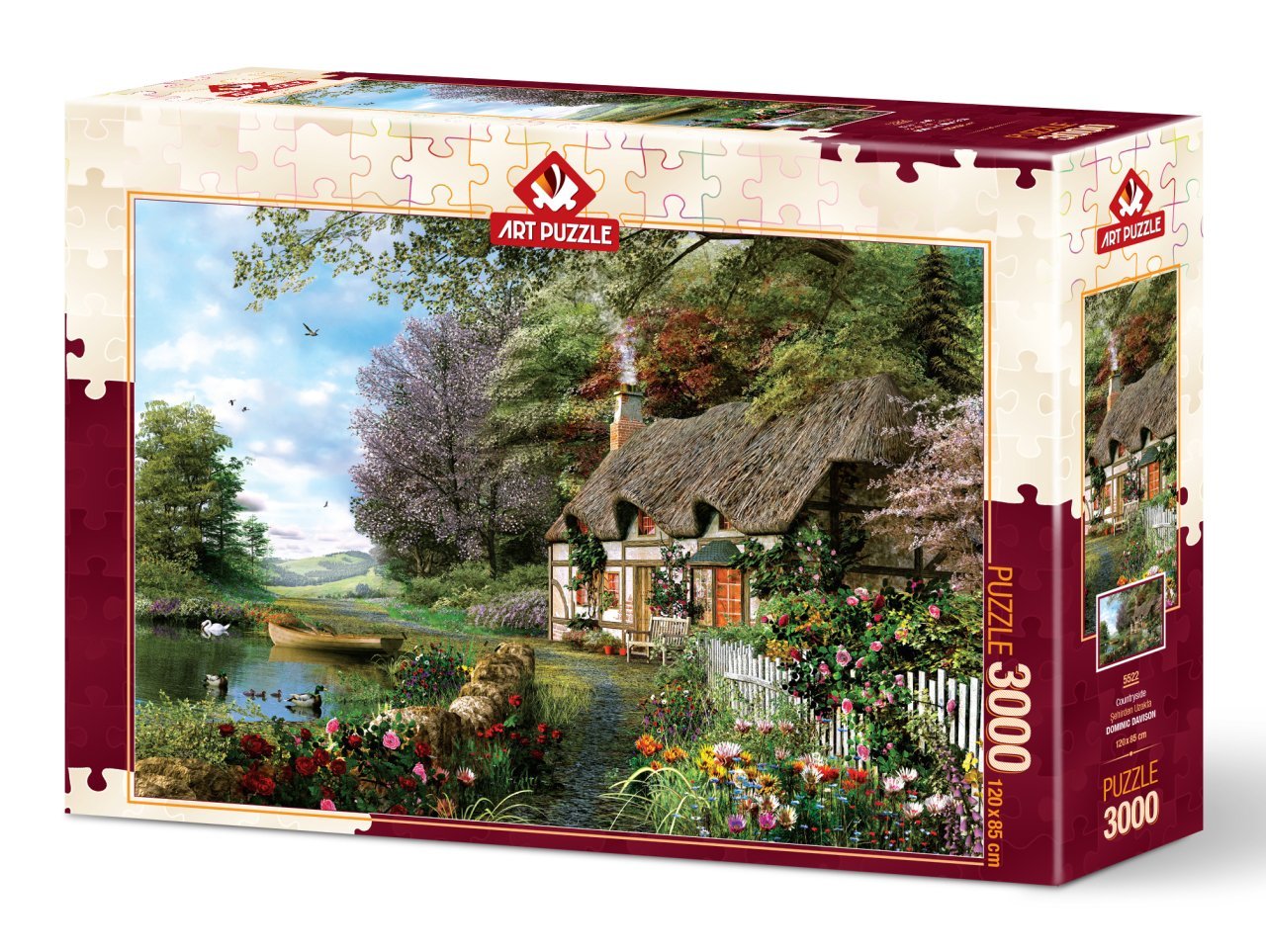 Art Puzzle Şehirden Uzakta 3000 Parça Puzzle