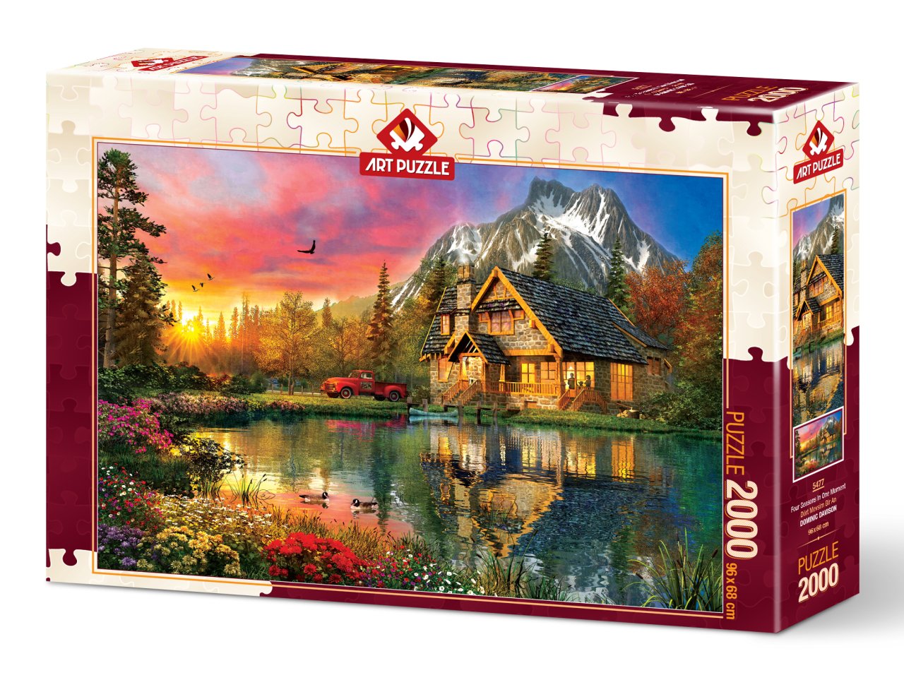 Art Puzzle Dört Mevsim Bir An 2000 Parça Puzzle