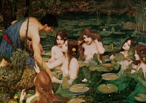 Art Puzzle Hylas ve Su Perileri,1896 1500 Parça Puzzle