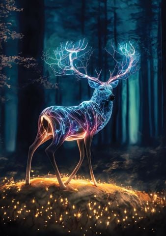 Art Puzzle Patronus 1000 Parça Neon Puzzle