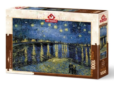 Art Puzzle Yıldızlı Gece 2, Vincent Van Gogh 1000 Parça Puzzle
