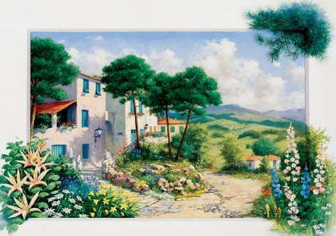 Art Puzzle Yazlıkta 1000 Parça Puzzle