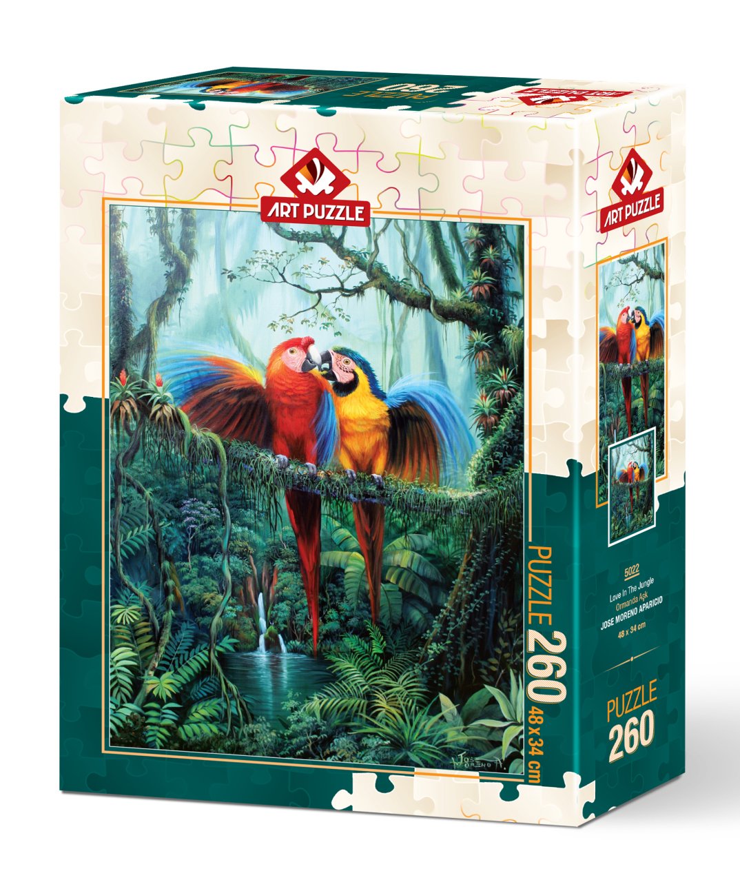 Art Puzzle Ormandaki Aşk 260 Parça Puzzle