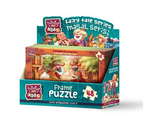 Art Çocuk Puzzle 48 Parça Fareli Köyün Kavalcısı