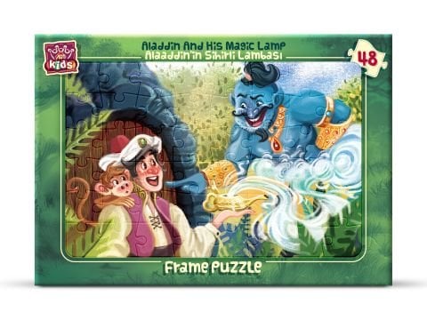 Art Çocuk Puzzle 48 Parça Alaaddin'in Sihirli Lambası