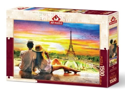 Art Puzzle Günbatımında Romantizm 1500 Parça Puzzle