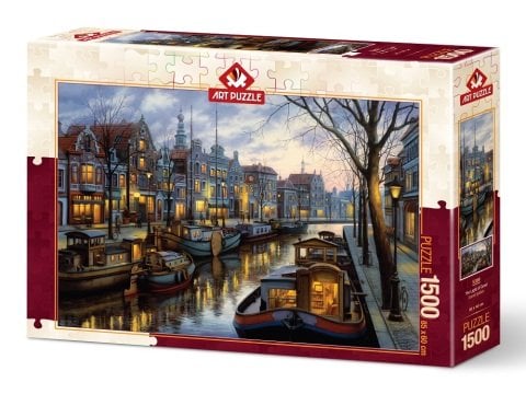 Art Puzzle Kanal Işıkarı 1500 Parça Puzzle