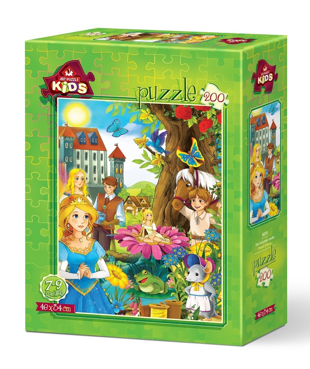 Art Çocuk Puzzle Masal Şatosu 200 Parça