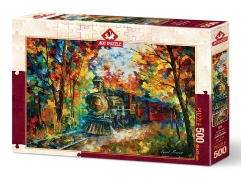 Art Puzzle Sonbahar Treni 500 Parça Puzzle