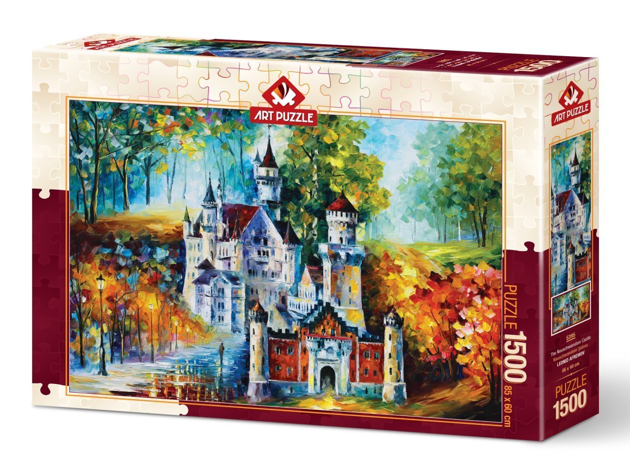 Art Puzzle Neuschwanstein Şatosu 1500 Parça Puzzle