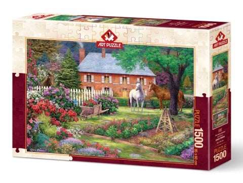 Art Puzzle Atlı Bahçe 1500 Parça Puzzle