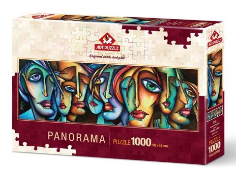 Art Puzzle Hüznü Paylaşanlar 1000 Parça Panorama Puzzle