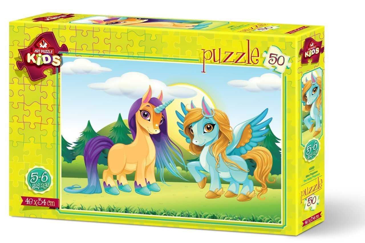 Art Çocuk Puzzle Mini Pegasus 50 Parça