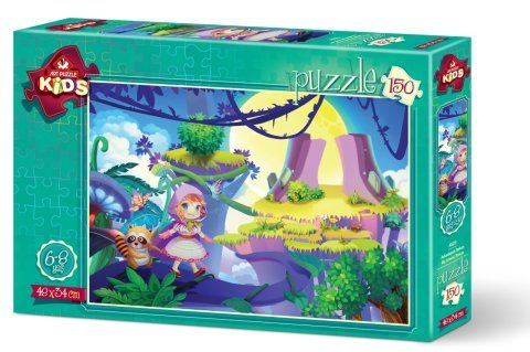 Art Çocuk Puzzle Arkadaşım Rakun 150 Parça