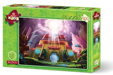 Art Çocuk Puzzle Fantastik Şato 200 Parça