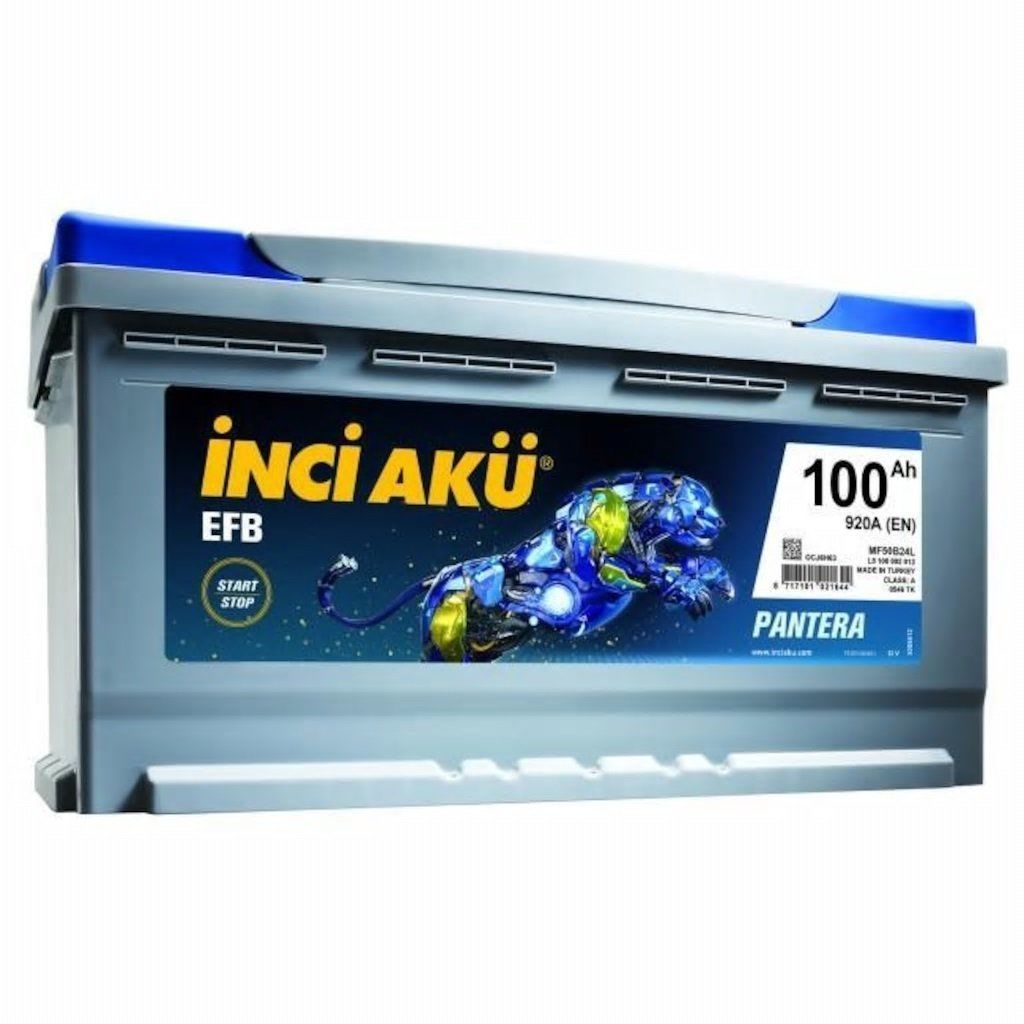 12 Volt 100Ah 850EN İnci EFB Start-Stop Max Tigris İstanbul - Gebze Yerinde Montaj