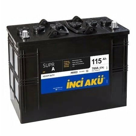 12 Volt 115 Ah 760EN İnci Supr A  Sentor