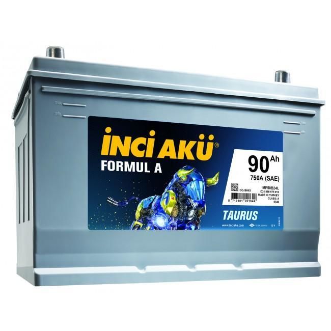 12 Volt 90 Ah 750SAE İnci Formul A Taurus