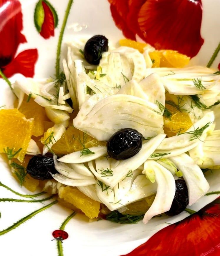Sicilya Salatası(Portakallı Rezene)