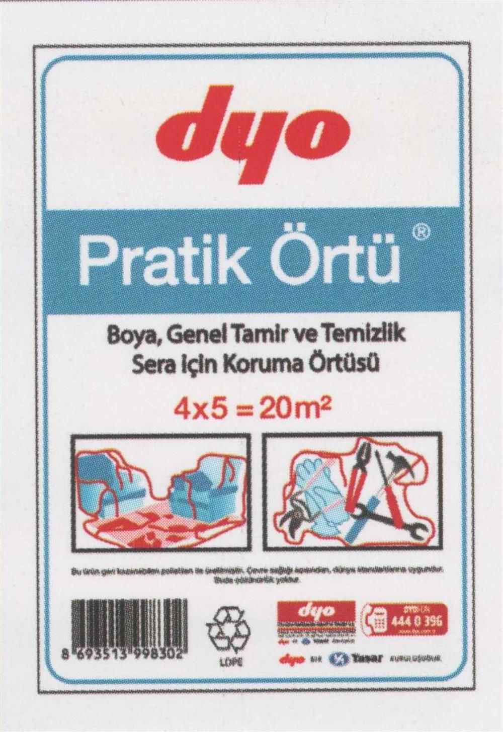 Dyo Pratik Örtü 20 m2