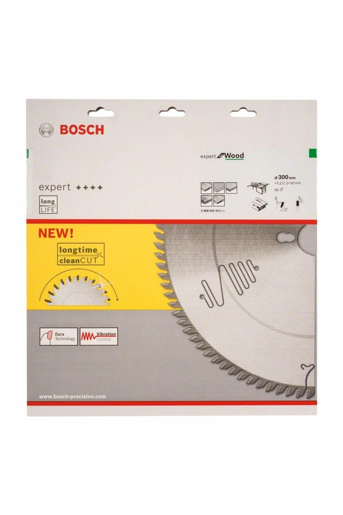 Bosch EXLP Daire Testere Bıçağı 300x30mm 96 Diş