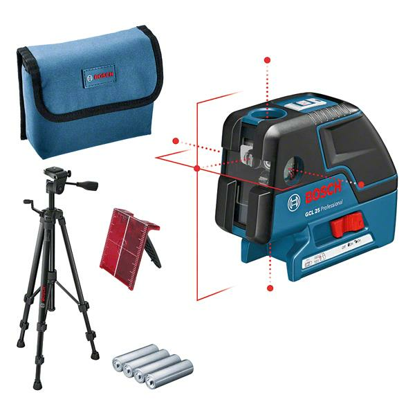 Bosch GCL 25+BT 150 Combi Laser + L-Boxx Inlay