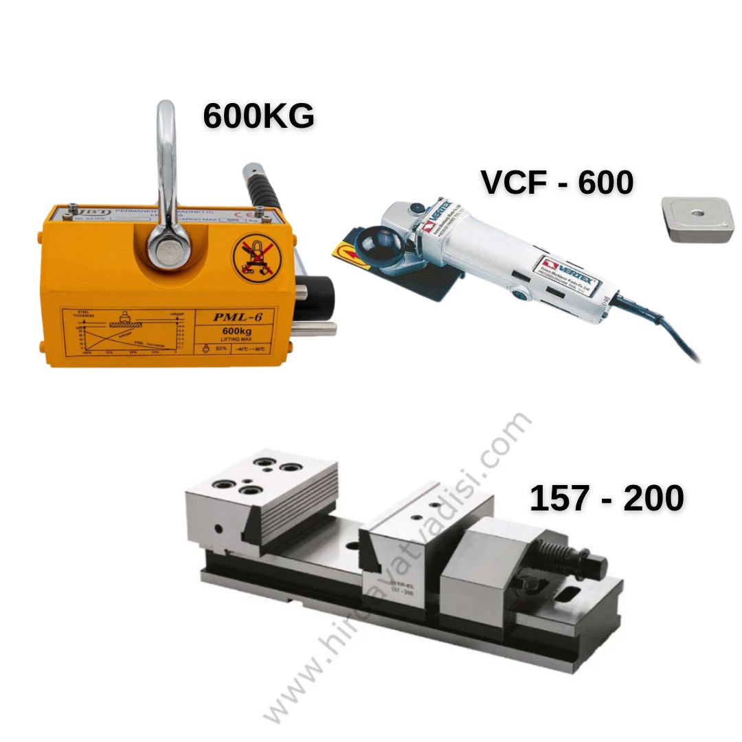 3’lü Set Kampaya 600KG / VCF-600 / 157-200