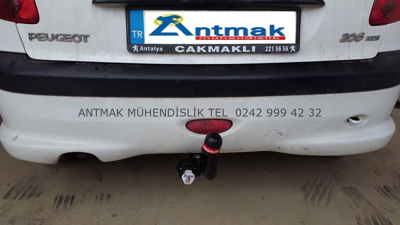 PEUGEOT 206 1998-2012 MODEL YILLARI ARASI ORİS ÇEKİ DEMİRİ