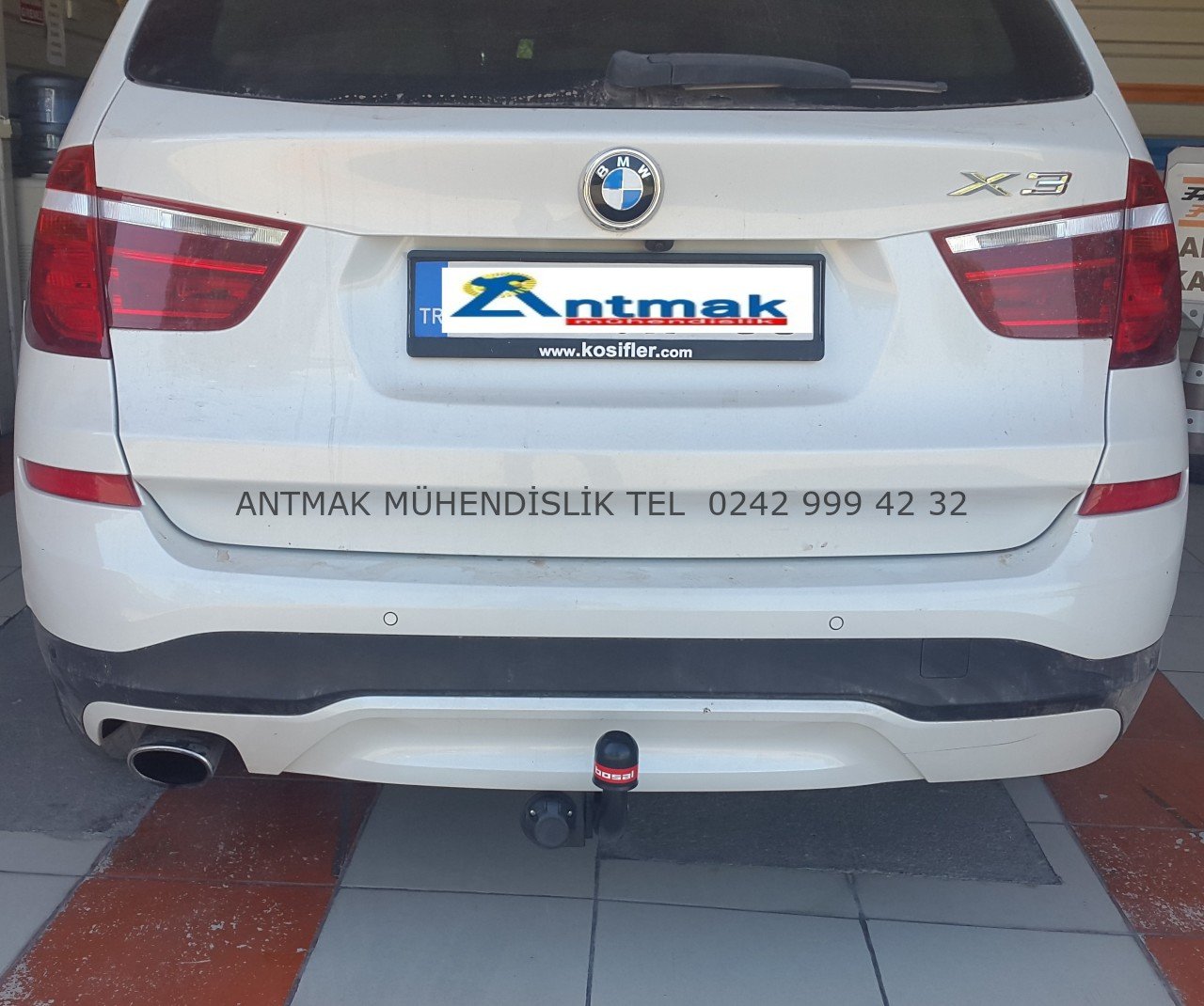 BMW X3 F25 SUV 2010-2017 MODEL YILLARI ARASI ORİS ÇEKİ DEMİRİ