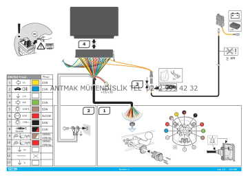 13 PİNLİ ( KUTUPLU ) BEYİNLİ UNİVERSAL ELEKTRİK TESİSATI TAM SET