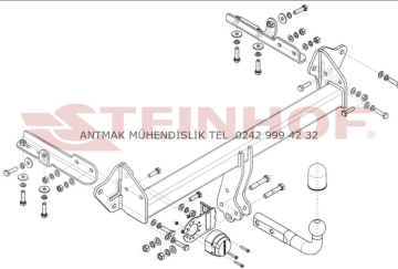 SUBARU XV 2017 MODEL ÜZERİ STEINHOF ÇEKİ DEMİRİ