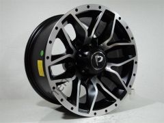 Jant 8X15 6X139.7 ET15 110 Matt Black Powcan