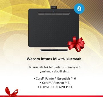 Wacom Intuos Comfort Plus Bluetooth Medium (CTL6100WLK-N)