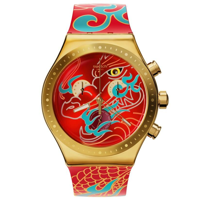 Swatch DRAGON IN MOTION YVZ100 Kol Saati