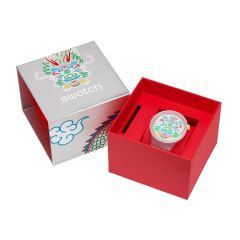 Swatch  DRAGON IN CLOUD  SB05Z102 Kol Saati