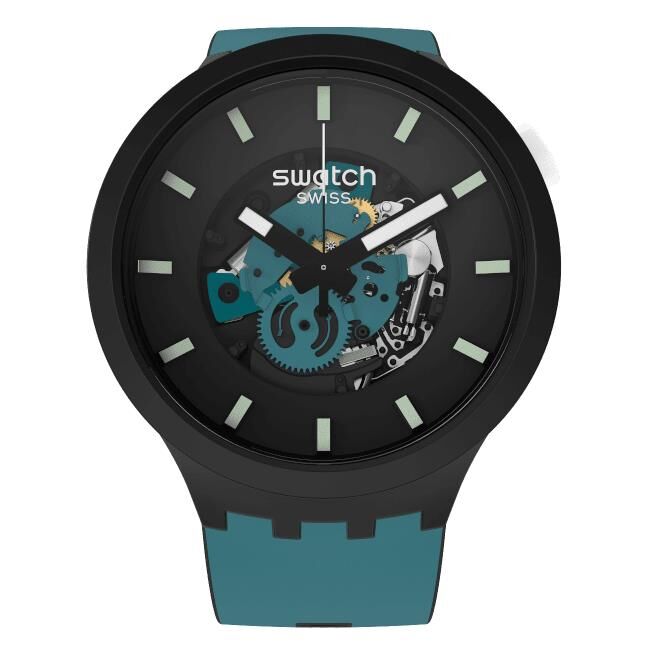 Swatch Night Trip Unisex Kol Saati SB03B107