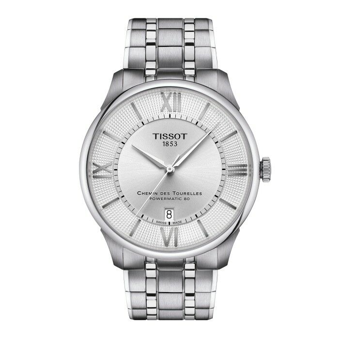 Tissot T1394071103800 Chemin Des Tourelles Powermatic 80 42 mm Erkek Kol Saati T139.407.11.038.00