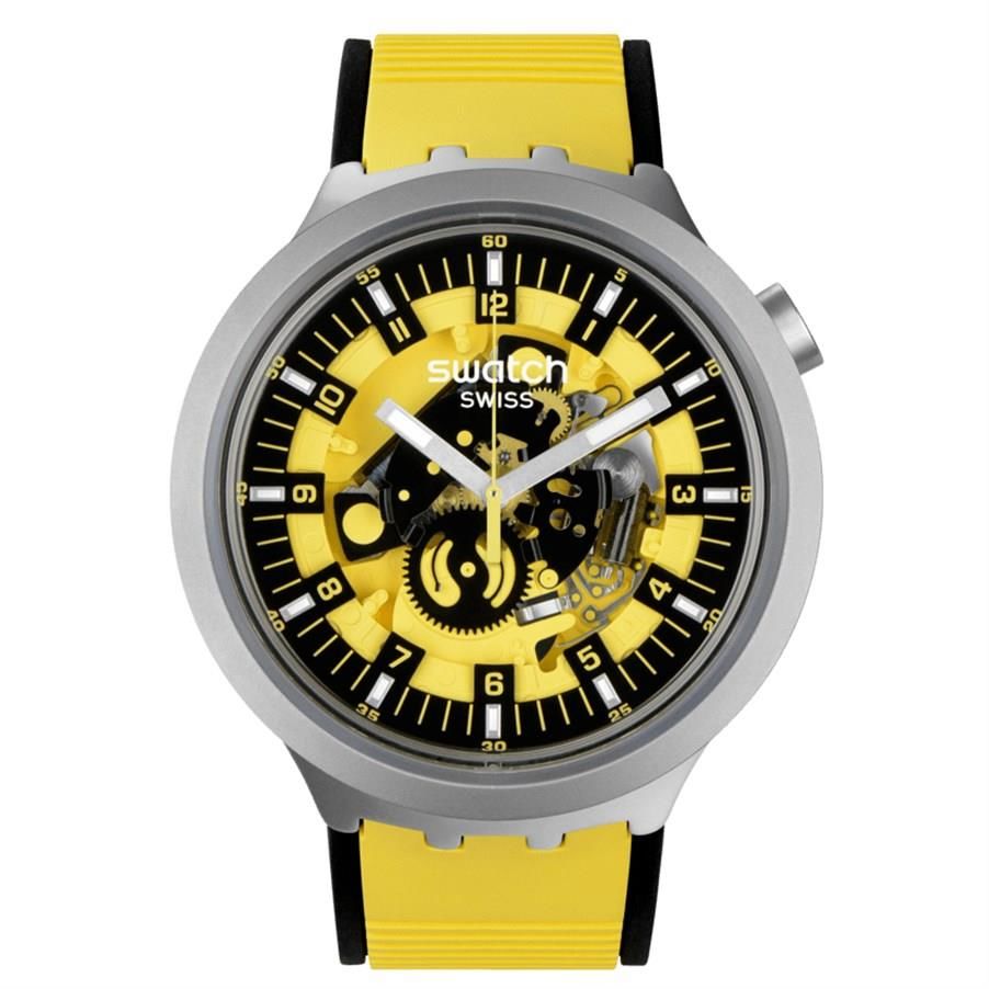 Swatch BOLDEN YELLOW SB07S109 Kol Saati