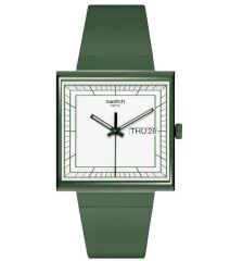 Swatch WHAT IF…GREEN? SO34G700 Kol Saati