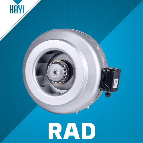 Kayıtes Rad 160 (620m³/h) Yuvarlak Kanal Fanı